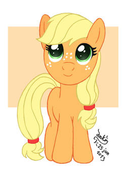 MLP FIM - Filly Applejack