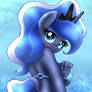 MLP FIM - Anthro Princess Luna Model