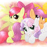 MLP FIM - Cutie Mark Crusaders Group Picture