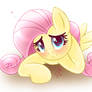 MLP FIM - Fluttershy Lying Down