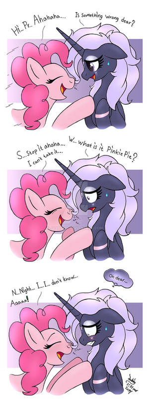 MLP FIM comic - Night Glow And Pinkie Pie Sneeze