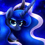 MLP FIM - Princess Luna Night Portret