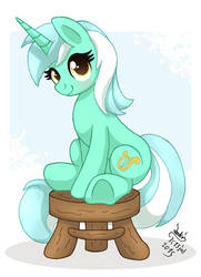 MLP FIM - Lyra Heartstring Sitting