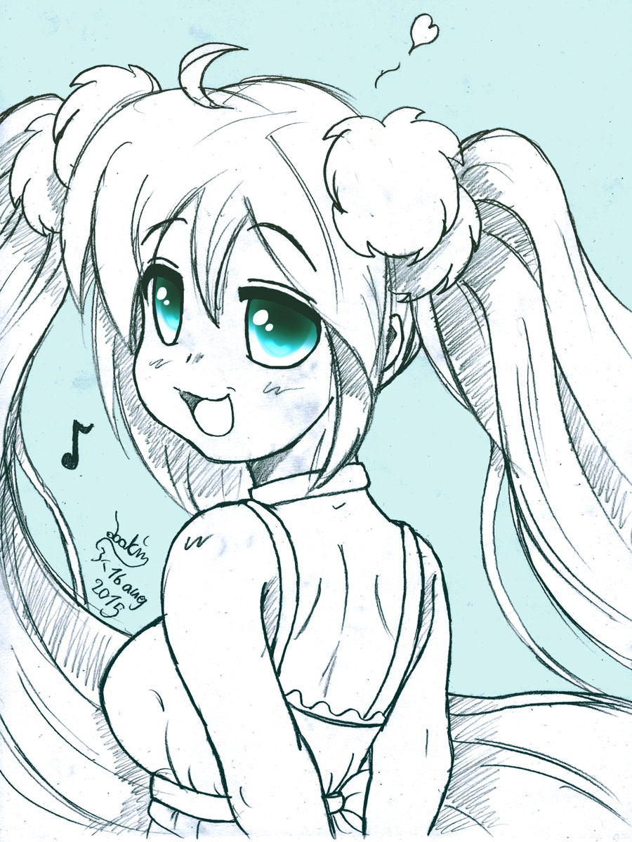 Hatsune Miku Sketch