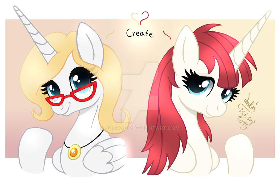 MLP FIM - Bonnie Zacherle And Lauren Faust Pony