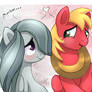 MLP FIM - Marble Pie And Big Mac