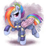 MLP FIM - War Fighting Rainbow Dash