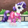MLP FIM - Ice Princess Rarity Day