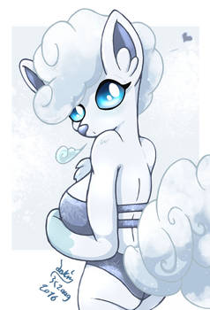 Pokemon - Anthro Alola Vulpix