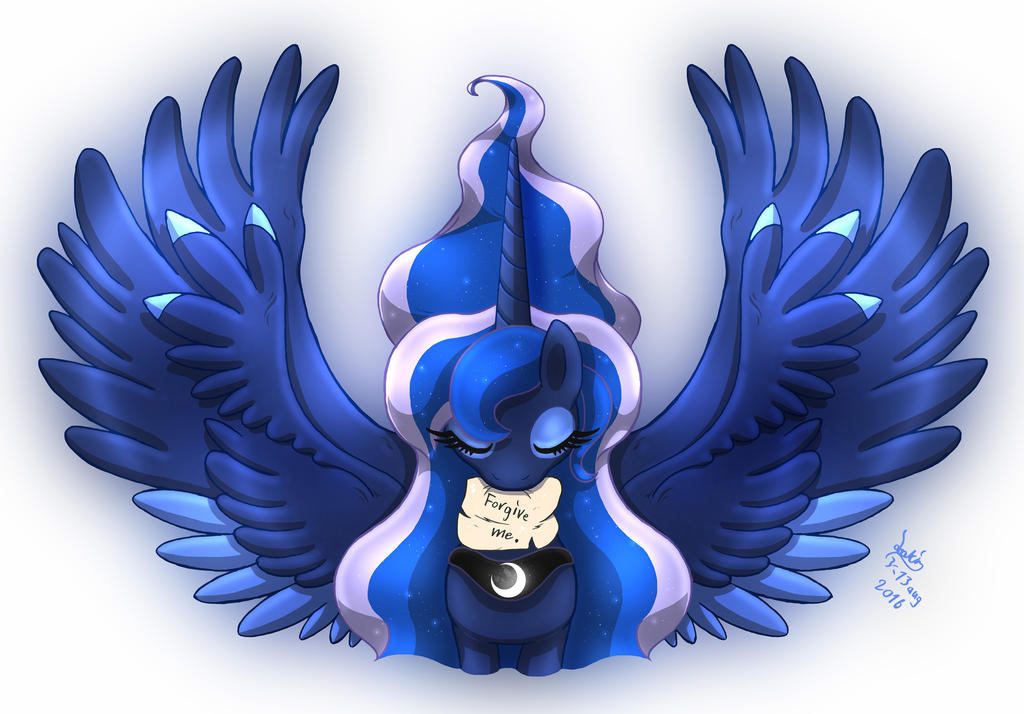 MLP FIM - Princess Luna Magic Wings V 1