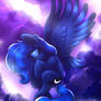 MLP FIM - Angel Luna In The Thunder Sky