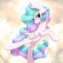 MLP FIM - Dancing Celestia Sky Ballet