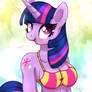 MLP FIM - Anthro Twilight Sparkle To The Beach