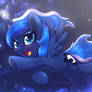 MLP FIM - Happy Little Luna In The First Dream