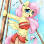 MLP FIM - Anthro Fluttershy Aue Aue
