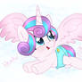 MLP FIM - Flurry Heart Flying