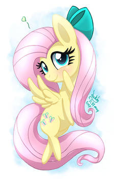 MLP FIM - Chibi Fluttershy Fly