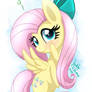 MLP FIM - Chibi Fluttershy Fly