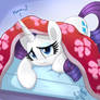 MLP FIM - Rarity Tired And Worried