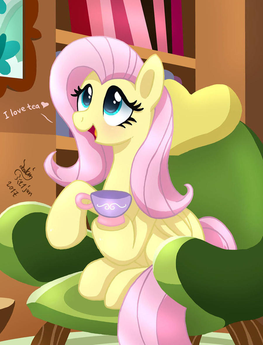 Mlp Tea MLP FIM - Fluttershy Tea Party by Joakaha on DeviantArt