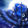 MLP FIM - Fluffy Princess Luna Night Goddess