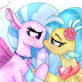MLP FIM - Silverstream And Skystar Playing Around