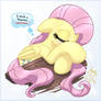 MLP FIM - Fluttershy Sleepy Christmas