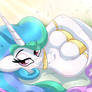 MLP FIM - Smexy Anthro Princess Celestia LyingDown