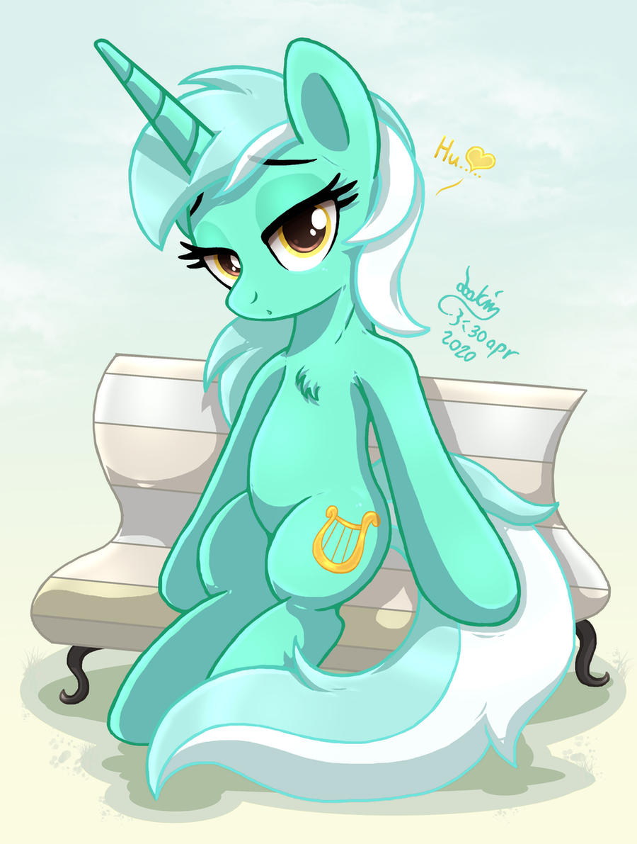 MLP FIM - Lyra Heartstrings Sitting And Relax