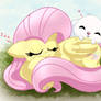 MLP FIM - Fluttershy Sleep Angel Like