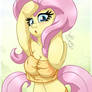 MLP FIM - Anthro Fluttershy Sexy Pose