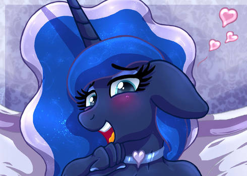 MLP FIM - NSFW Anthro Luna Valentines Day 2021