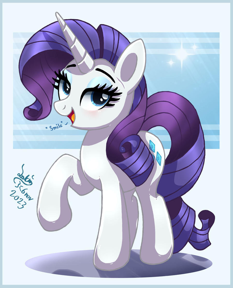 MLP FIM - Pretty Rarity by Joakaha on DeviantArt