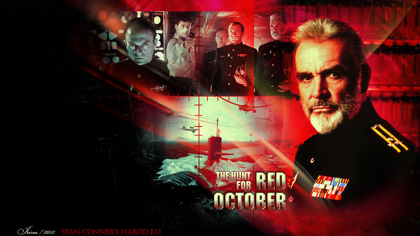 Smitsom sygdom som resultat pustes op Sean Connery. The Hunt for Red October Wallpapers. by Bormoglot on  DeviantArt