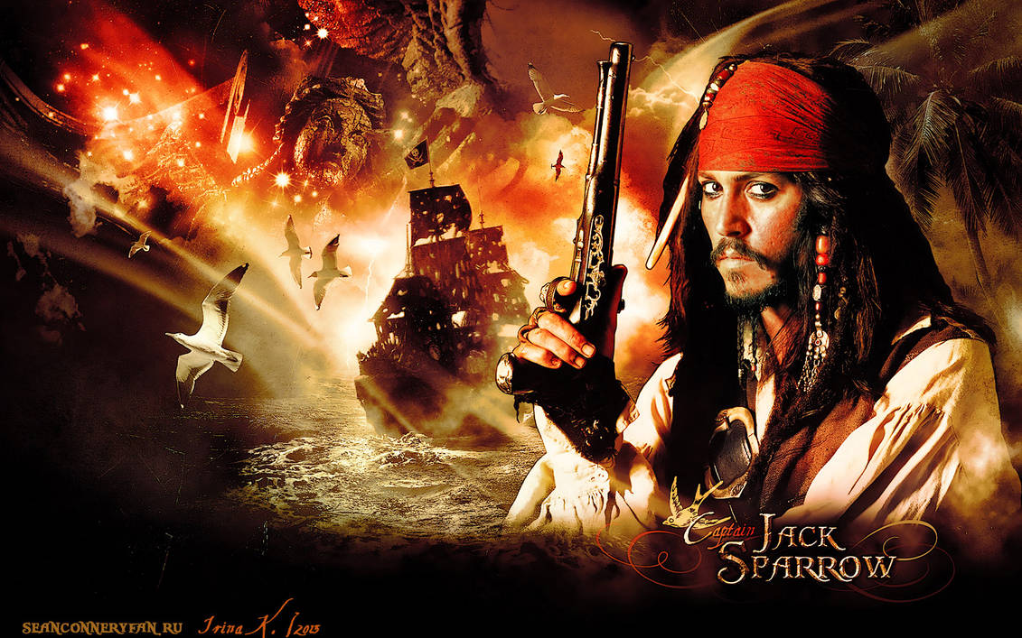 Captain Jack Sparrow Wallpaper by Bormoglot on DeviantArt