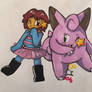 Frisk and Clefairy