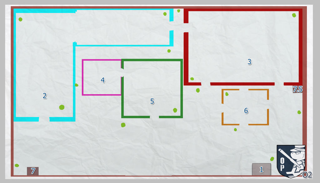 Operation P.L.U.S.H: Official floor map- 2nd Floor by PaintedDoq on ...