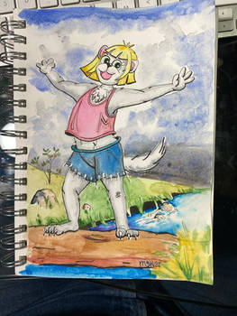 Frieda Watercolor 1