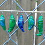 Whimsical Fairy Chrysalis Pendants Group Shot