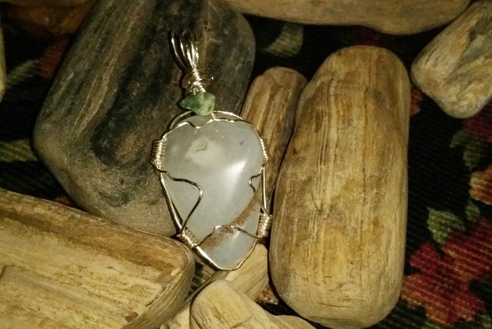 Wire-Wrapped Agate