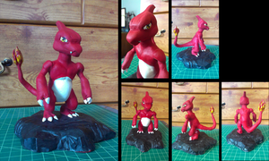 Charmeleon Sculpture