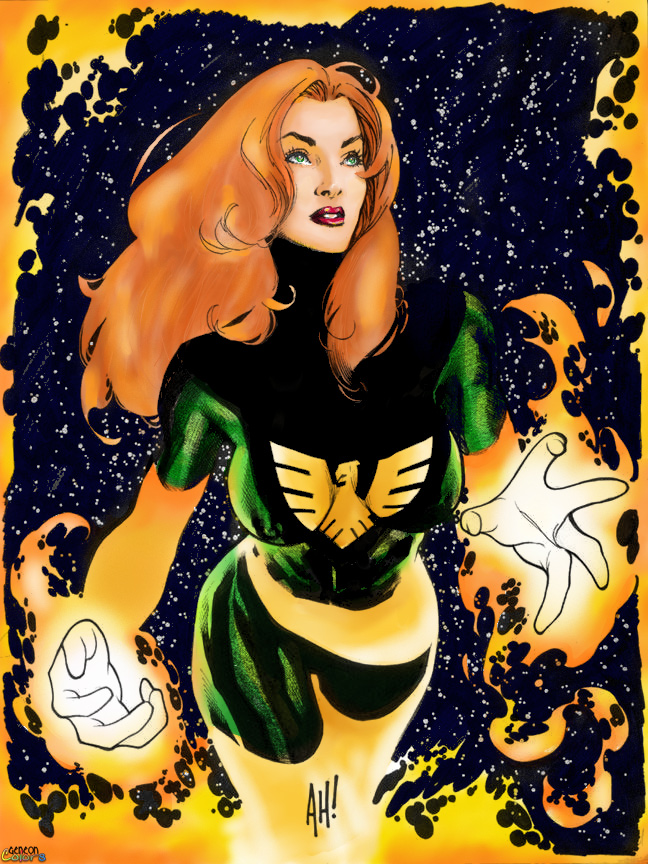 Phoenix by AH Colorized