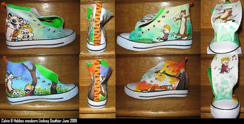 Calvin and Hobbes sneakers