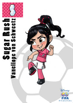 Disney FIFA-Sugar Rush Vanellope von Schweetz