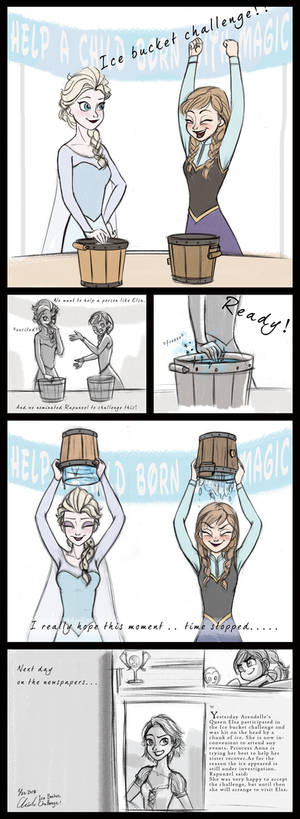 Disney-Frozen Ice bucket challenge