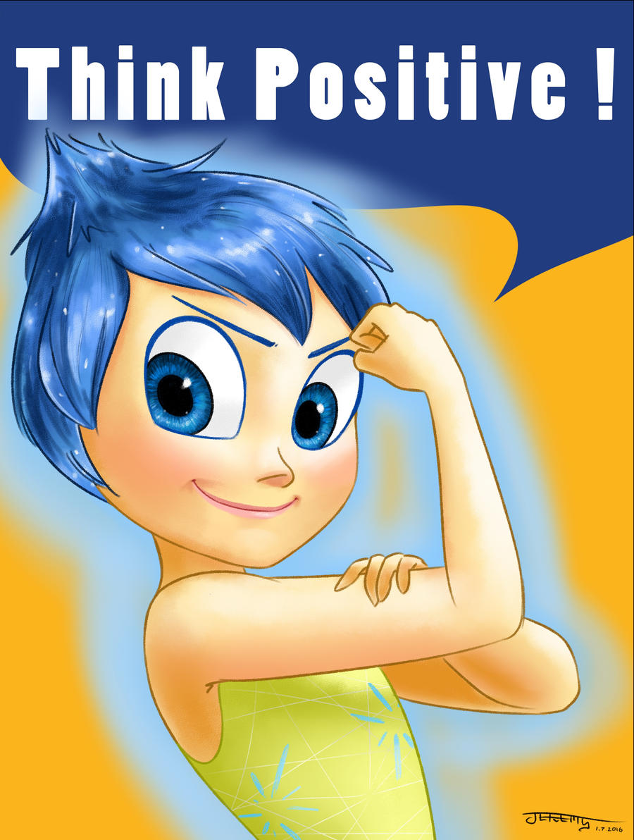Think Positive Deviantart Rage Pixar-Think Positive by ChiehChen on DeviantArt