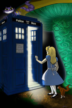 Tardis in Wonderland