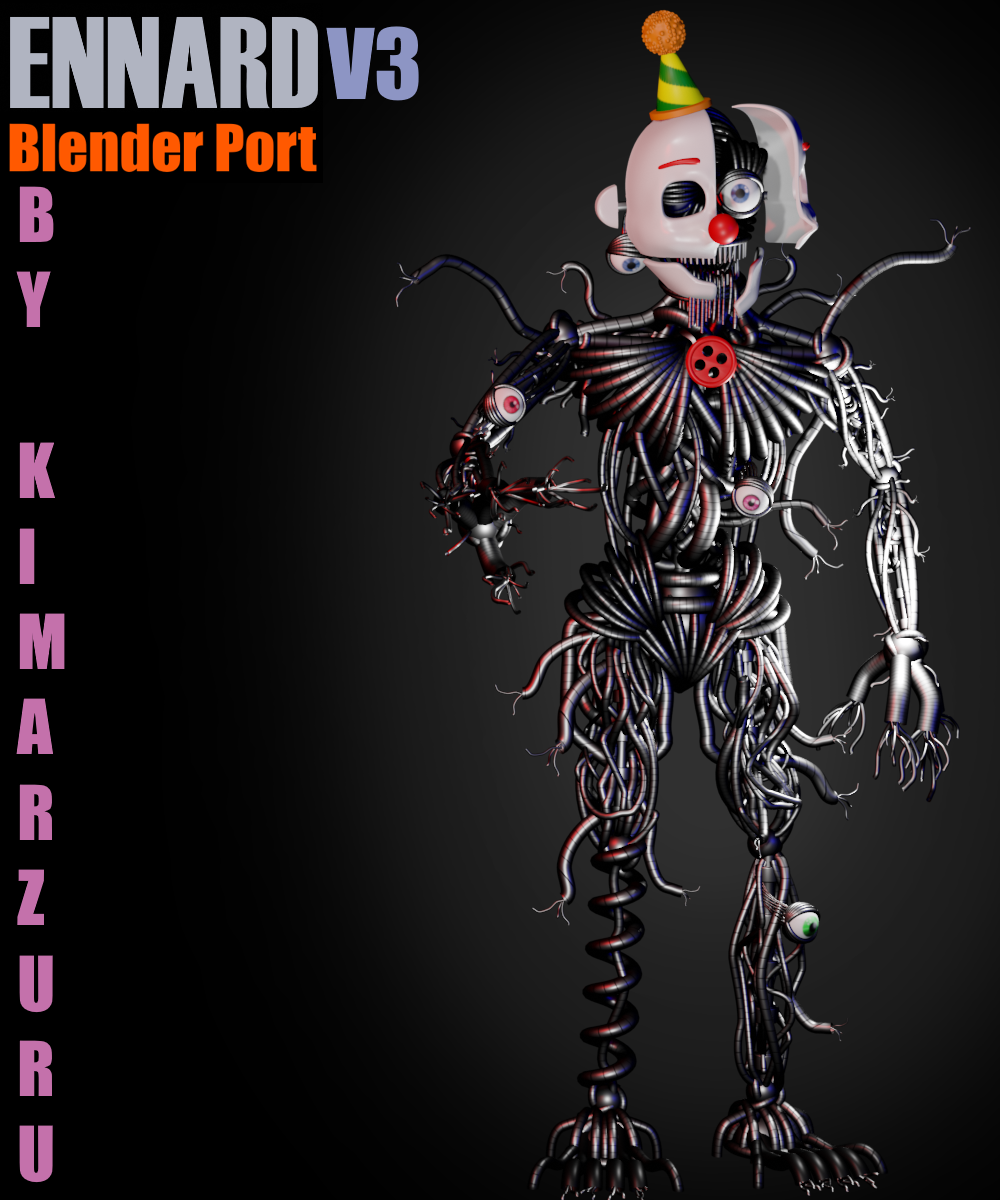 Ennard v3 Blender Download by KimarisPlays on DeviantArt
