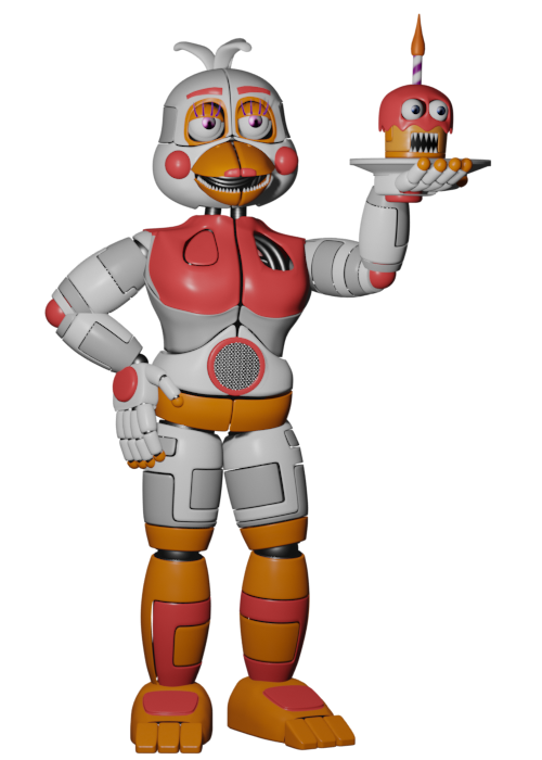 Funtime Chica Render by KimarisPlays on DeviantArt