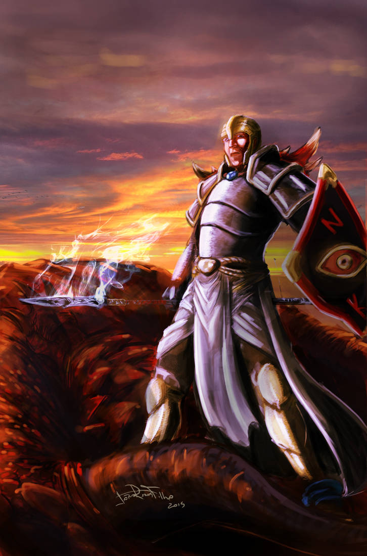 Paladin Daniel Tibia by Fenrock on DeviantArt